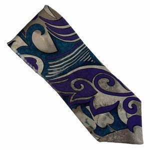Christian Dior Monsieur 90's Vintage Abstract Tie